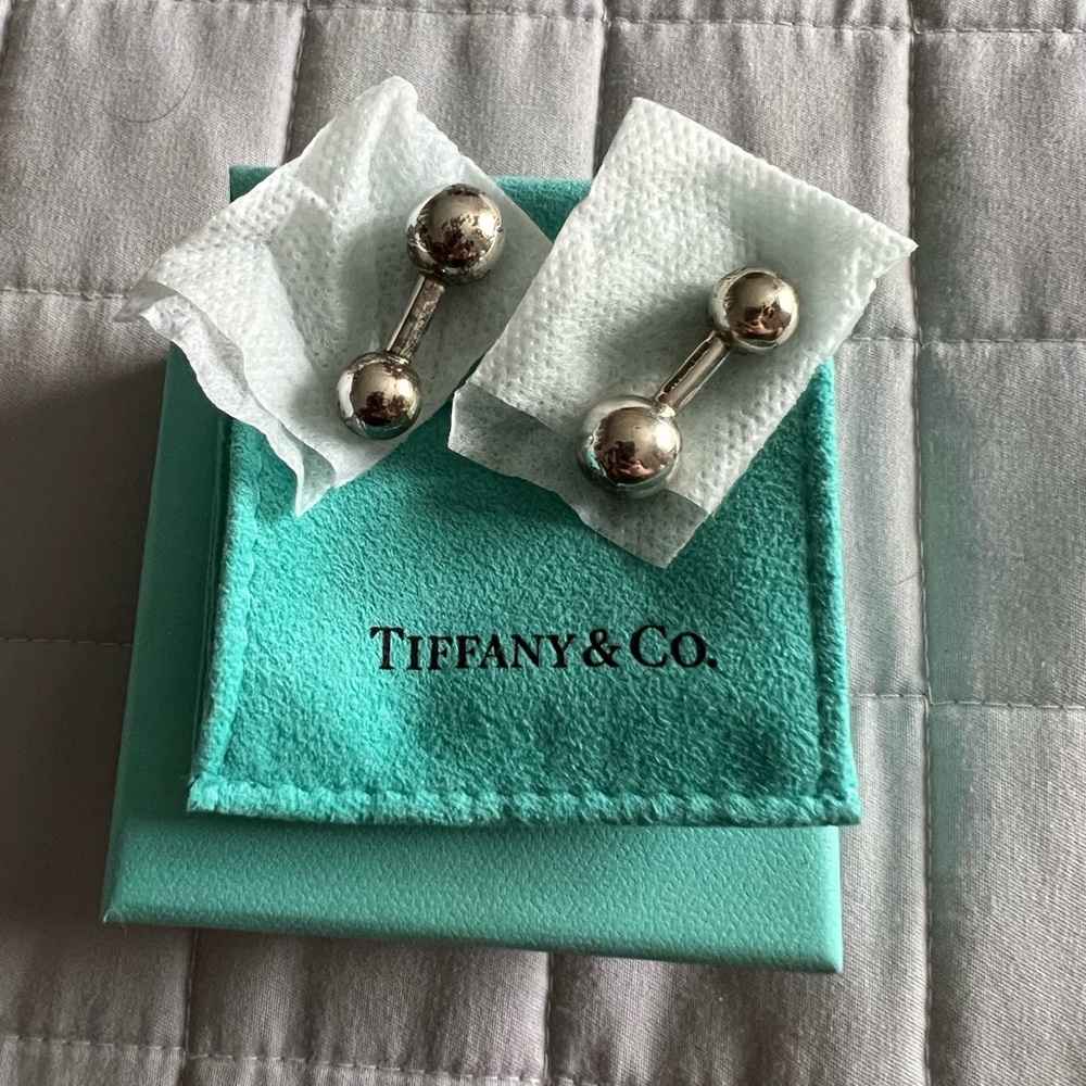 Tiffany & Co. Sterling Silver Cufflinks